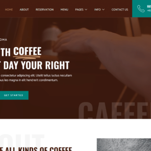 Web Development - Cafe Momento