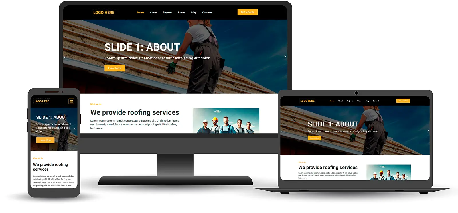 Rooffix WordPress Theme