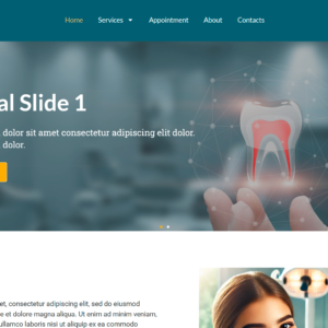 White Teeth - Dental Elementor WordPress Theme