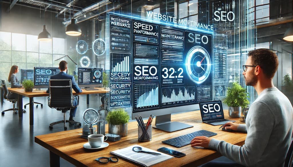 SEO with Professional Website Maintenance